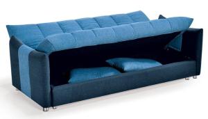 Living Room Fabric Sleeper Sofa