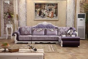 C807 Classic Fabric Sectional Sofa