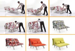 Metal Frame Folding Sofa Bed