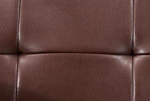 Commercial Brown Leather Sofa Set
