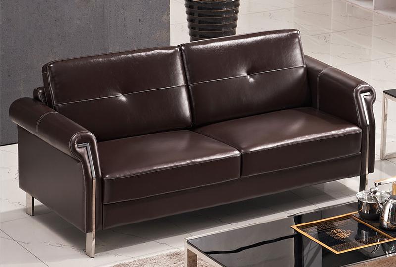 used leather office sofa